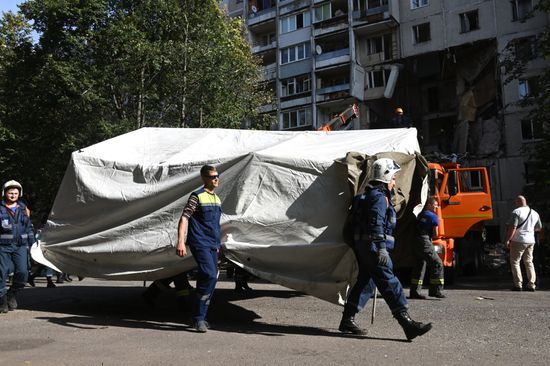 Russia Gas Explosion