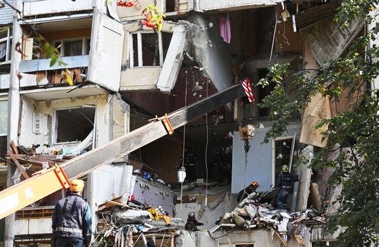 Russia Gas Explosion