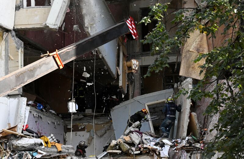 Russia Gas Explosion