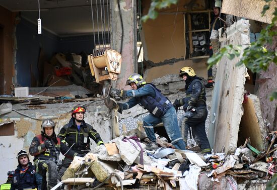 Russia Gas Explosion