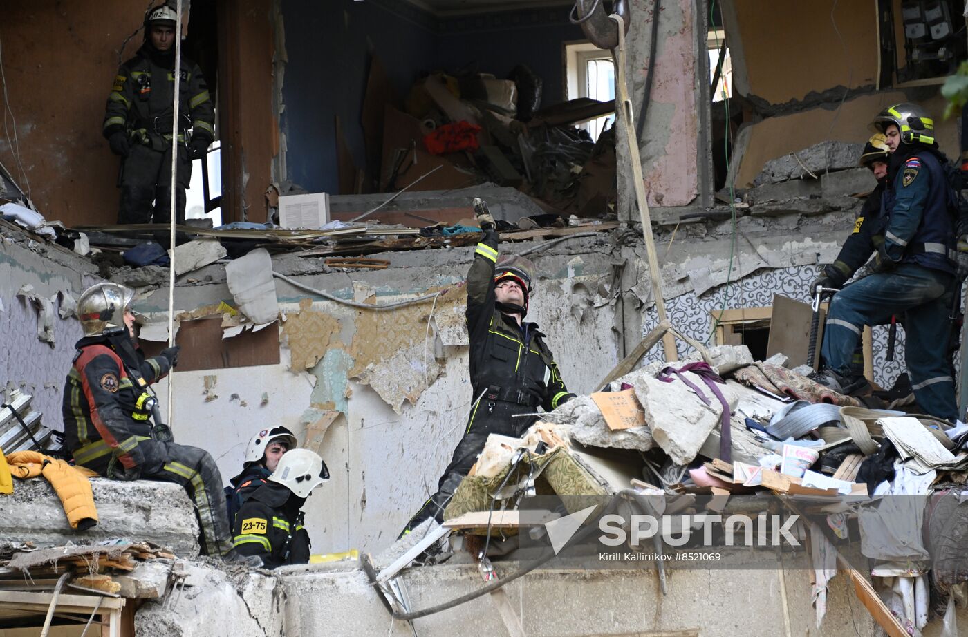 Russia Gas Explosion