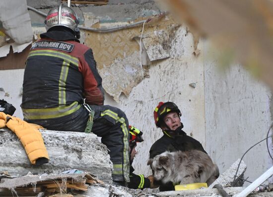 Russia Gas Explosion