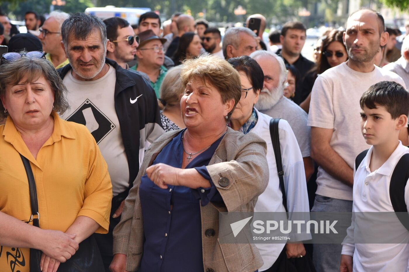 Armenia Azerbaijan Tensions Protests