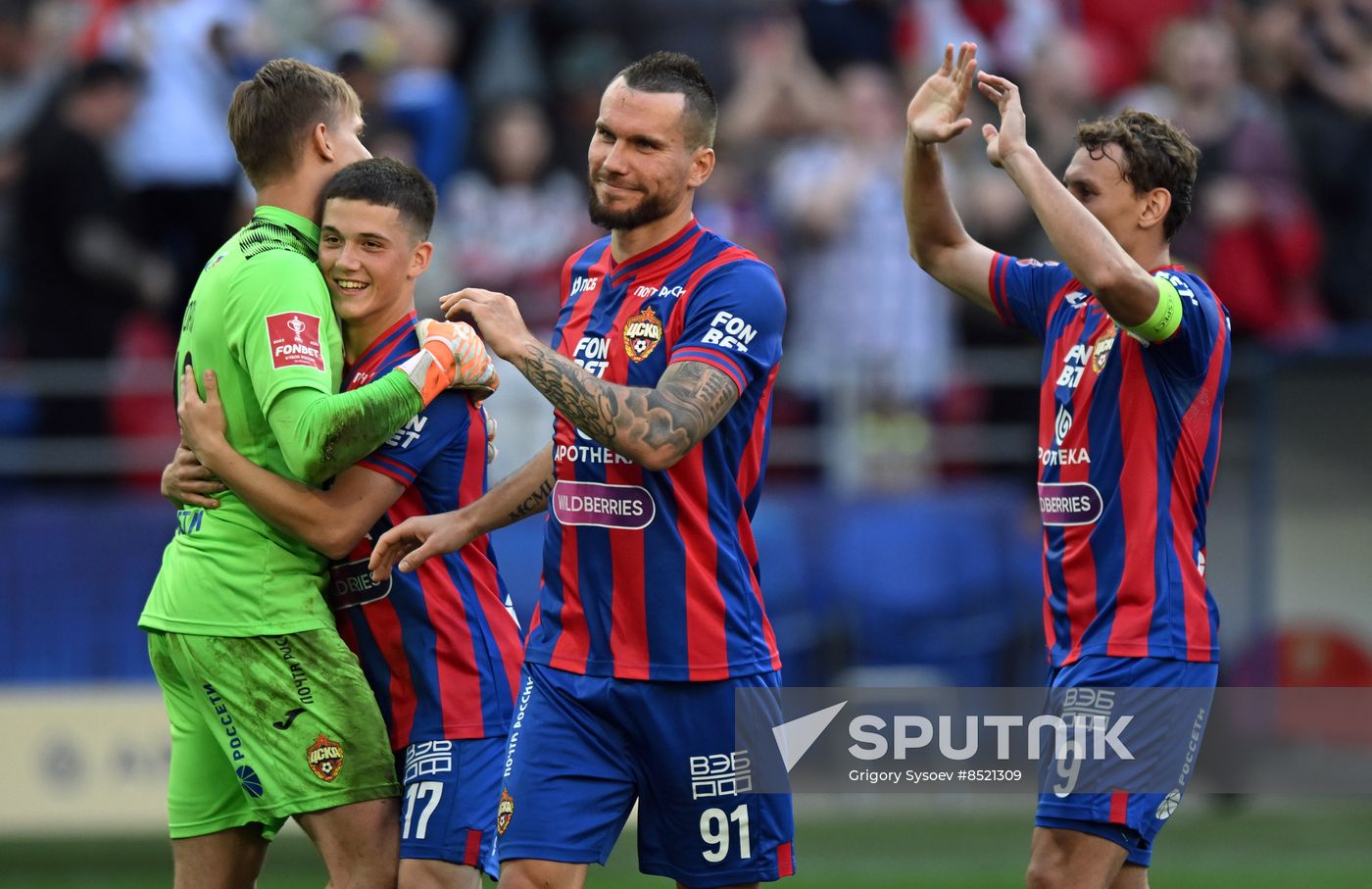Russia Soccer Cup CSKA - Sochi