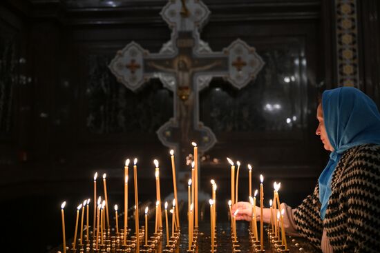 Russia Religion Theotokos Nativity Feast