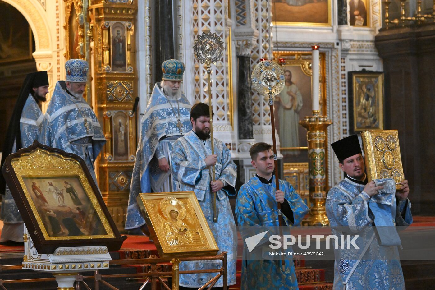 Russia Religion Theotokos Nativity Feast