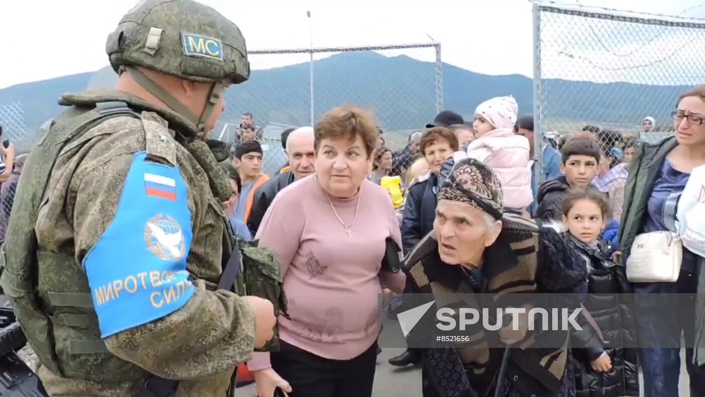 Azerbaijan Armenia Tensions Evacuees