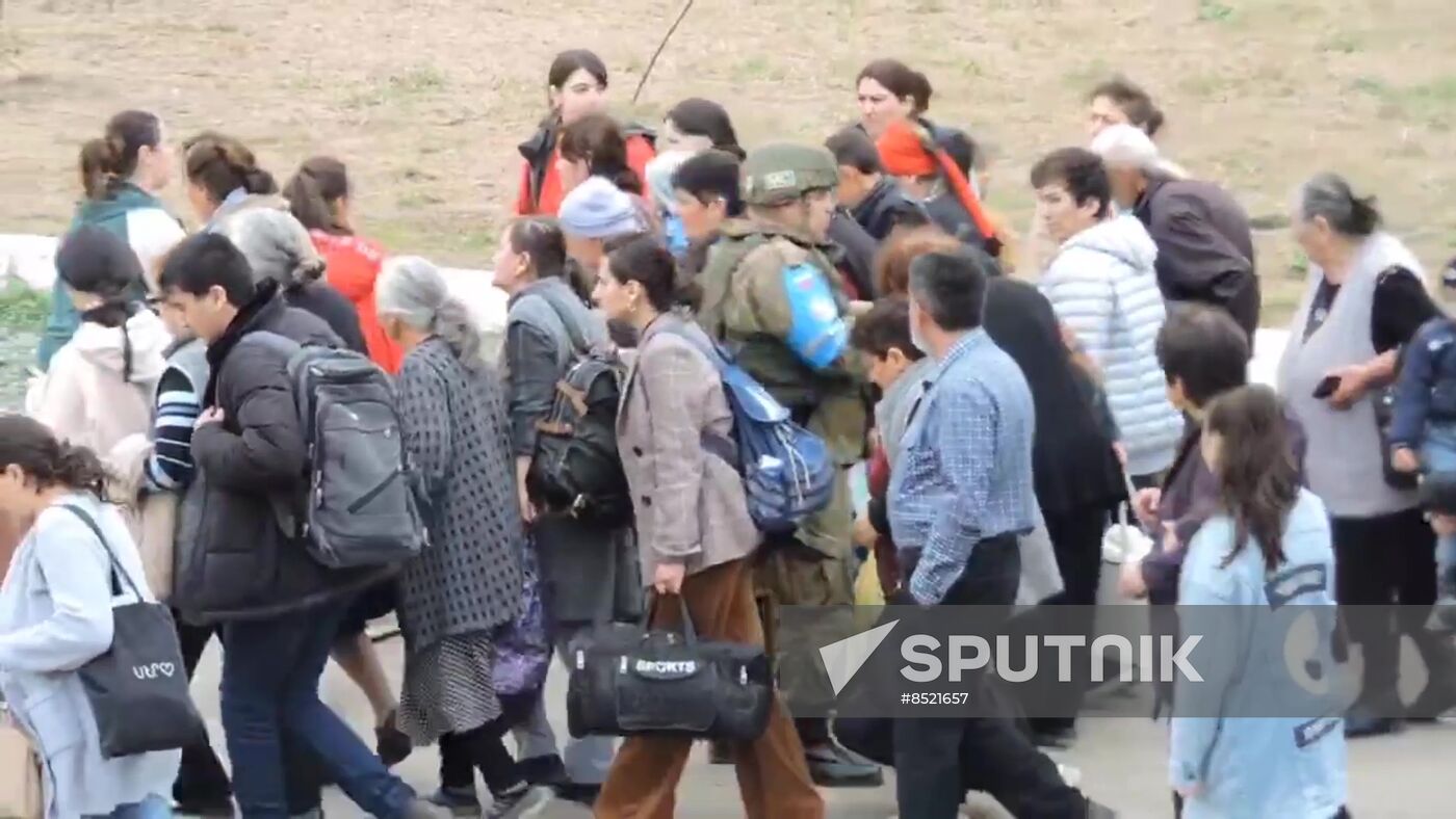 Azerbaijan Armenia Tensions Evacuees