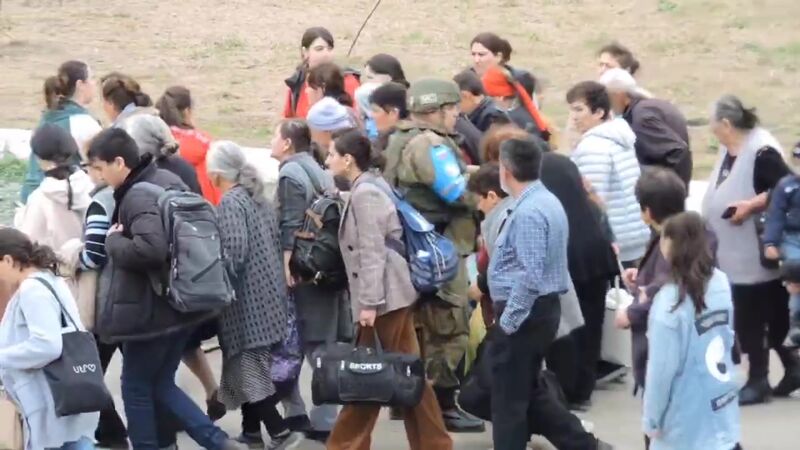 Azerbaijan Armenia Tensions Evacuees