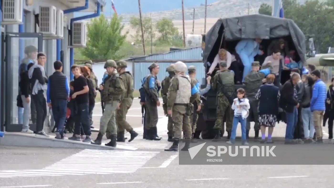 Azerbaijan Armenia Tensions Evacuees