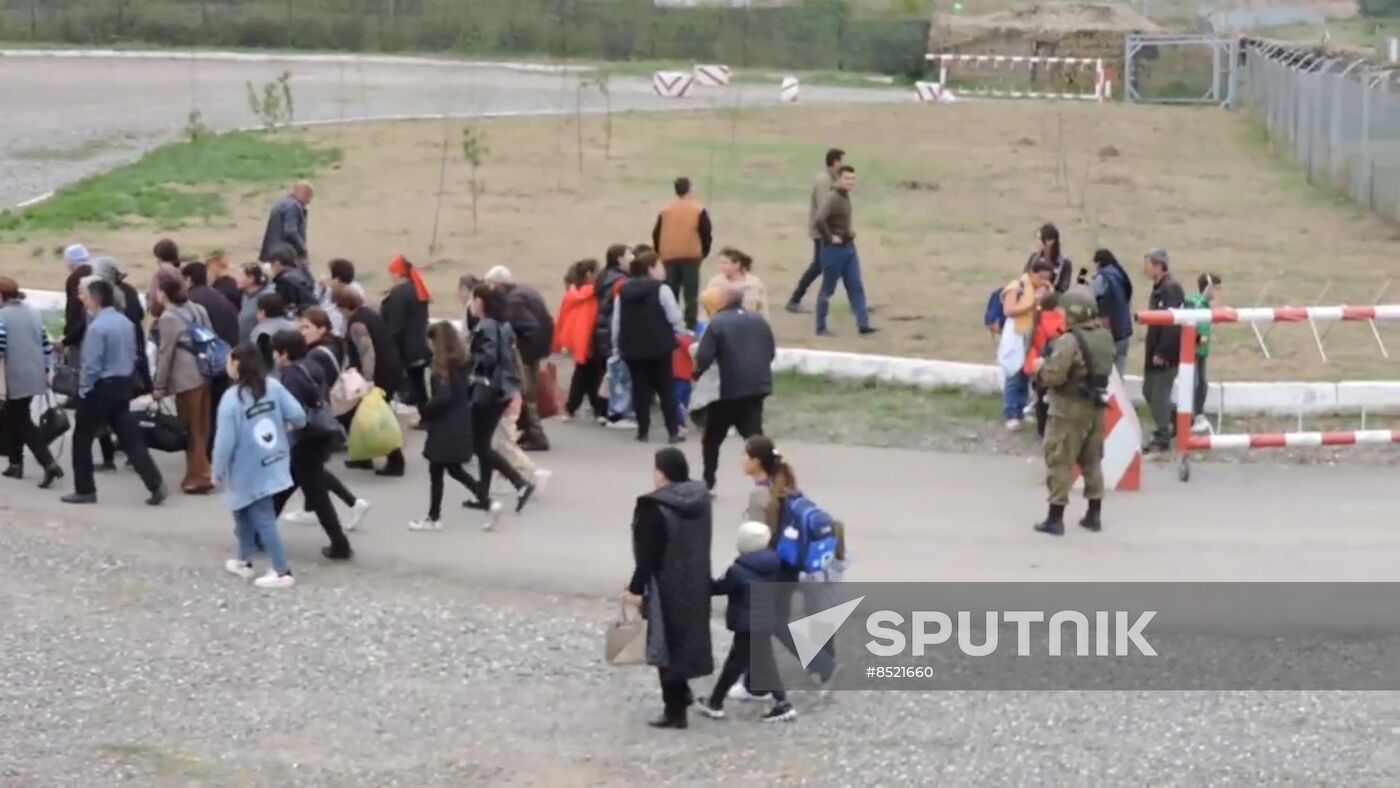 Azerbaijan Armenia Tensions Evacuees