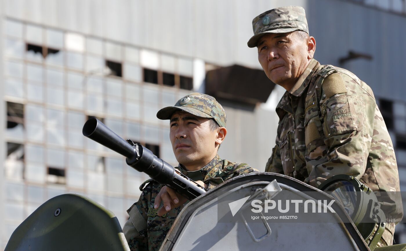 Kyrgyzstan CIS and SCO Counter-terrorism Exercise