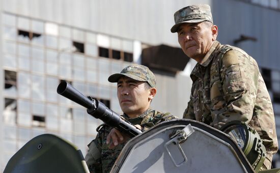 Kyrgyzstan CIS and SCO Counter-terrorism Exercise