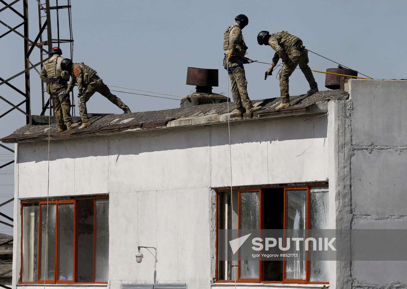 Kyrgyzstan CIS and SCO Counter-terrorism Exercise