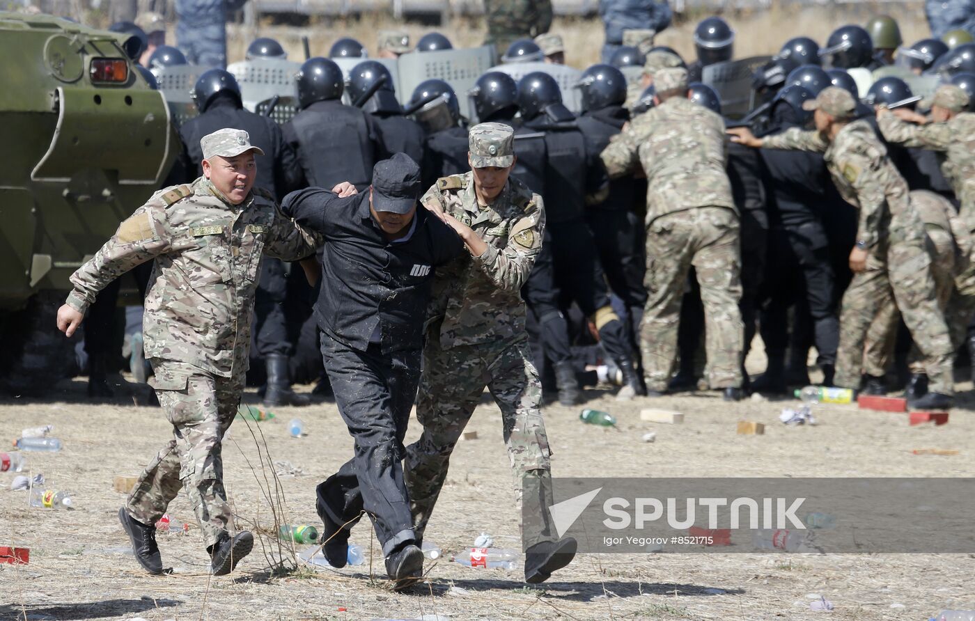 Kyrgyzstan CIS and SCO Counter-terrorism Exercise