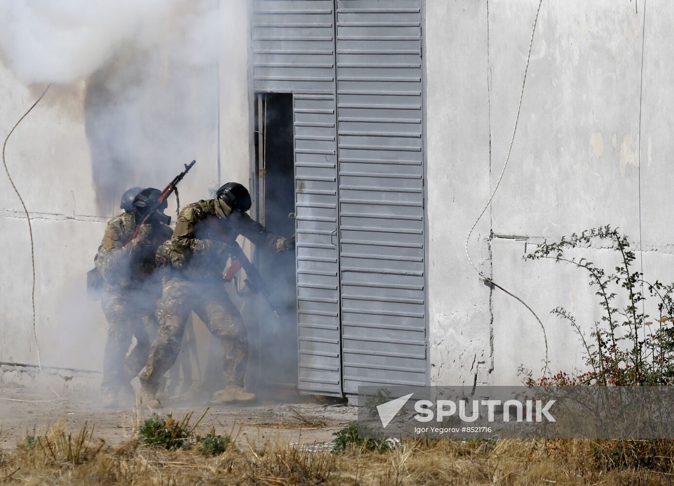 Kyrgyzstan CIS and SCO Counter-terrorism Exercise