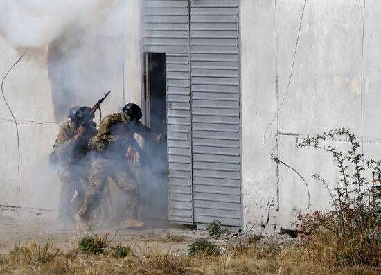 Kyrgyzstan CIS and SCO Counter-terrorism Exercise
