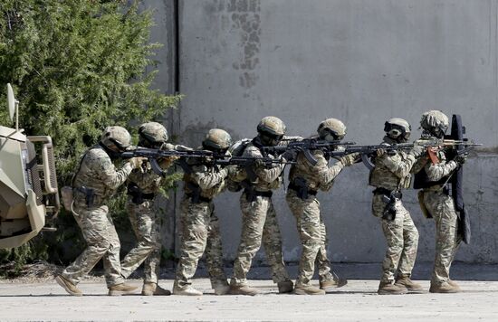 Kyrgyzstan CIS and SCO Counter-terrorism Exercise
