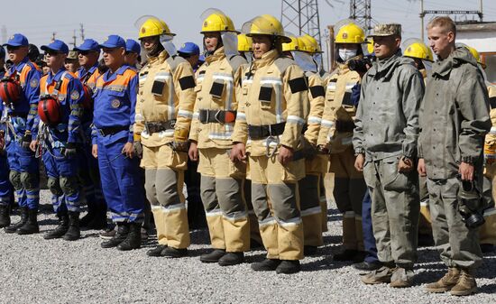 Kyrgyzstan CIS and SCO Counter-terrorism Exercise