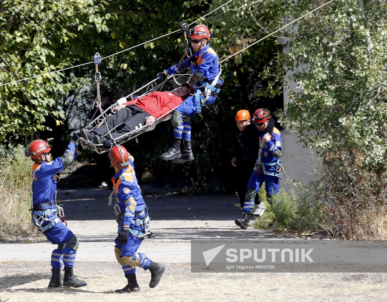 Kyrgyzstan CIS and SCO Counter-terrorism Exercise