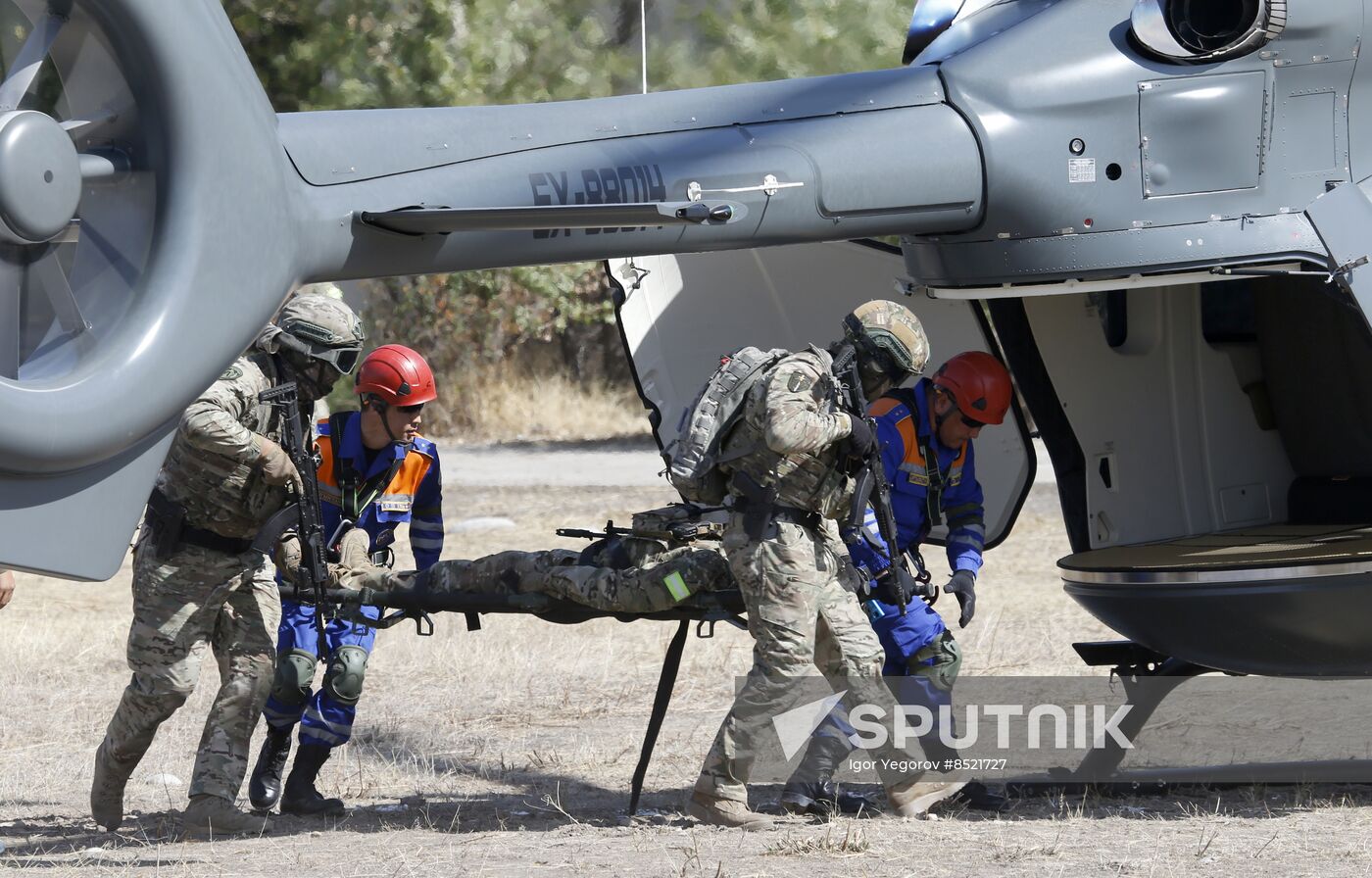 Kyrgyzstan CIS and SCO Counter-terrorism Exercise