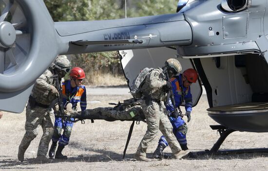 Kyrgyzstan CIS and SCO Counter-terrorism Exercise