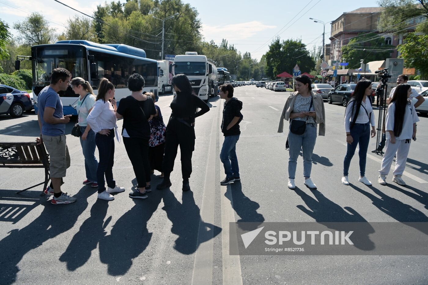 Armenia Azerbaijan Tensions Protests