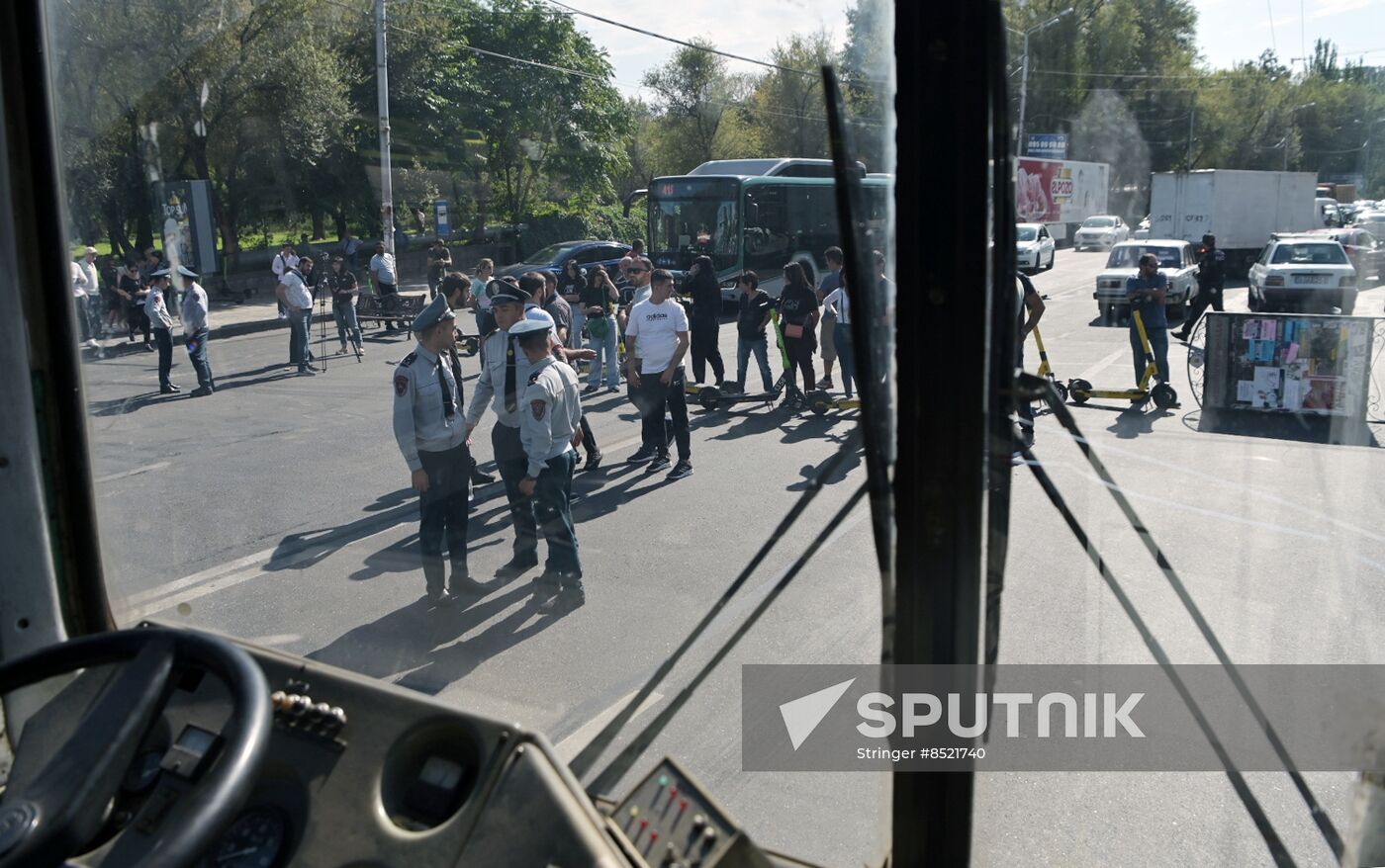 Armenia Azerbaijan Tensions Protests