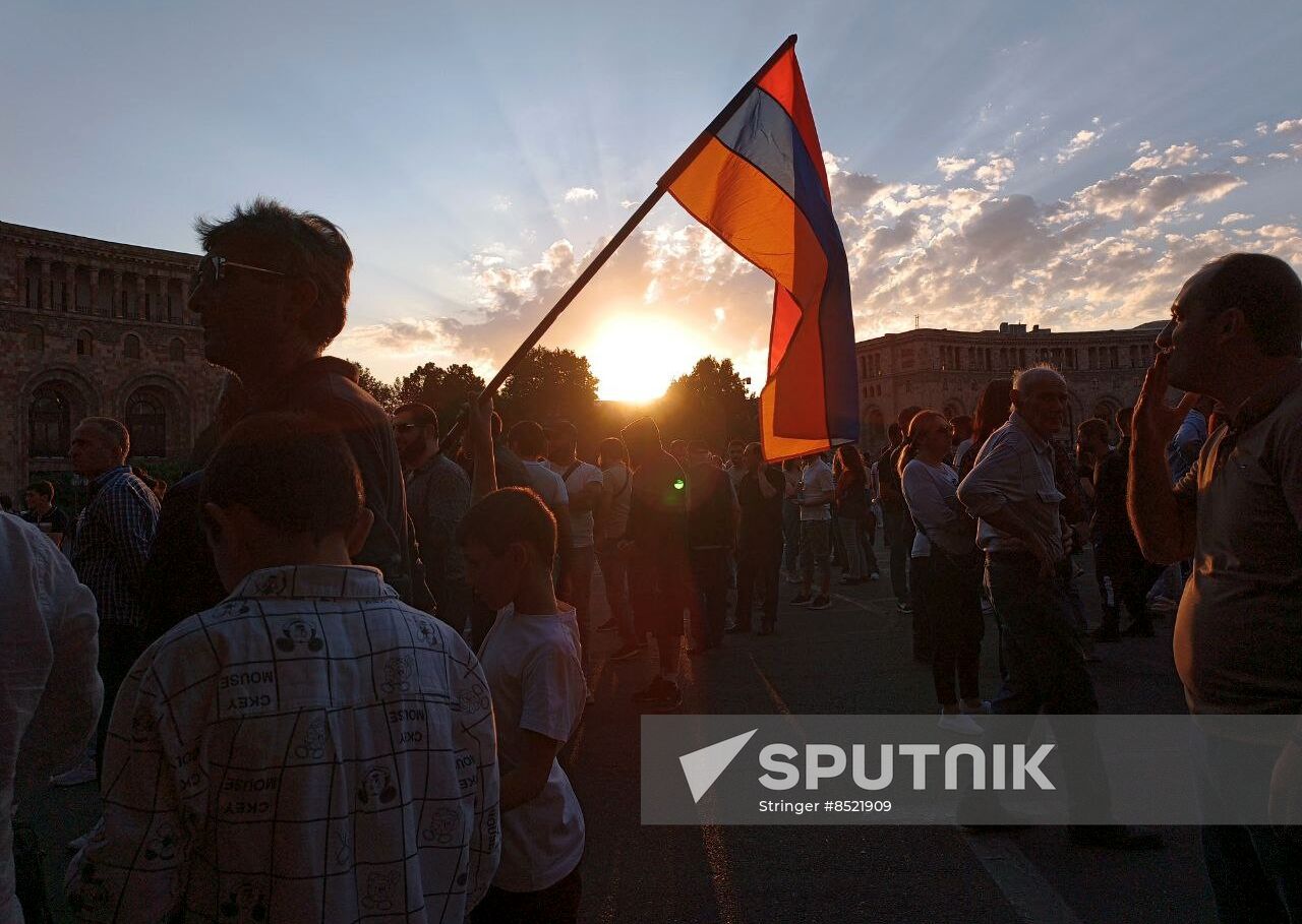 Armenia Azerbaijan Tensions Protests