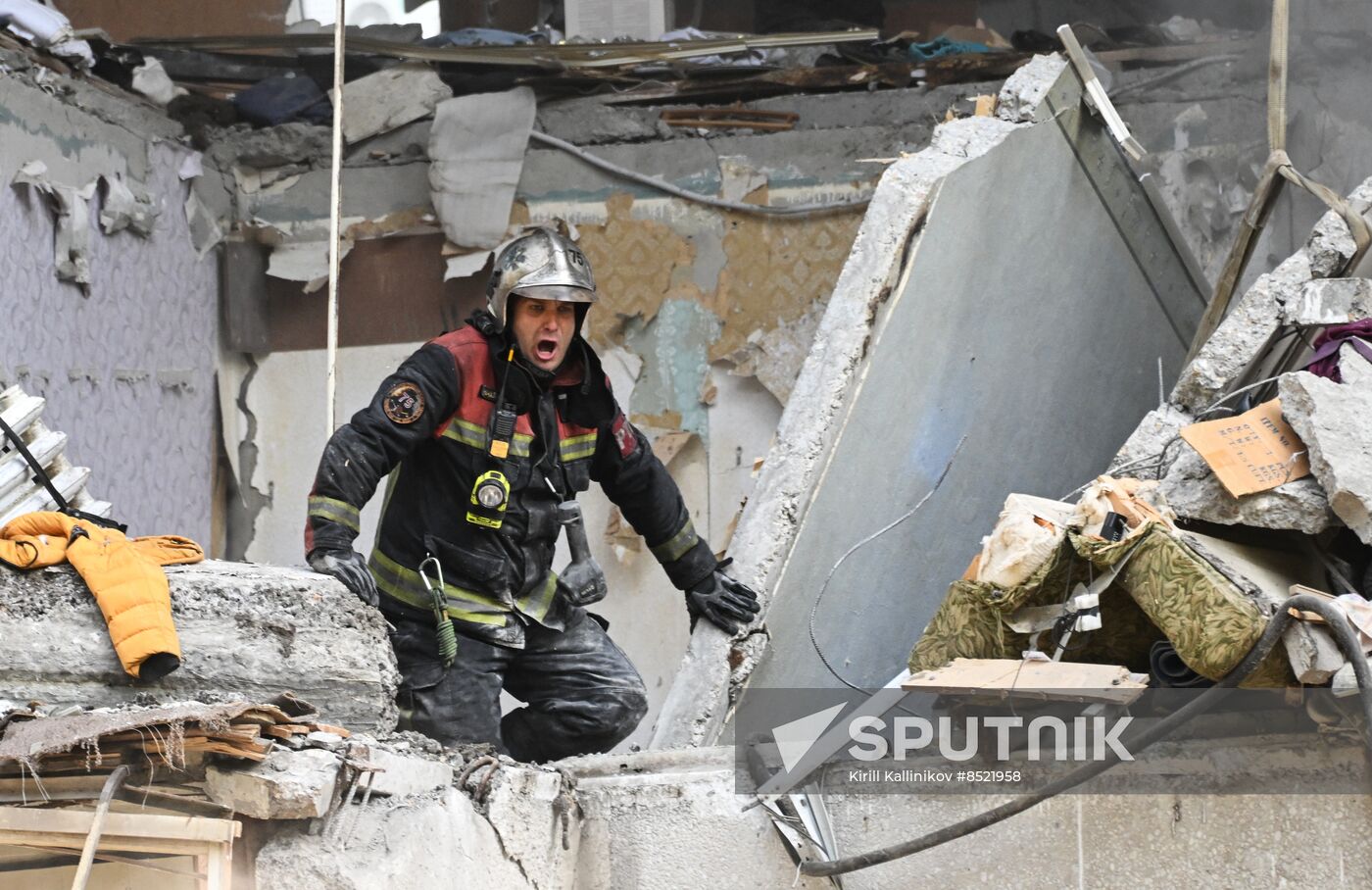 Russia Gas Explosion