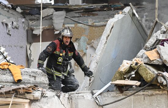 Russia Gas Explosion