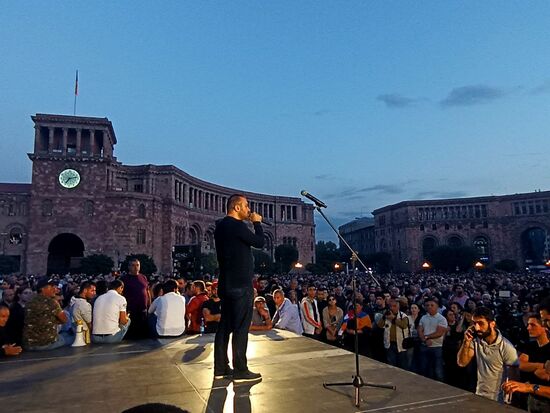 Armenia Azerbaijan Tensions Protests