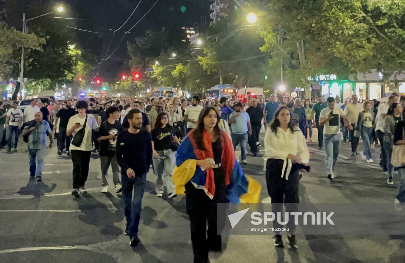 Armenia Azerbaijan Tensions Protests