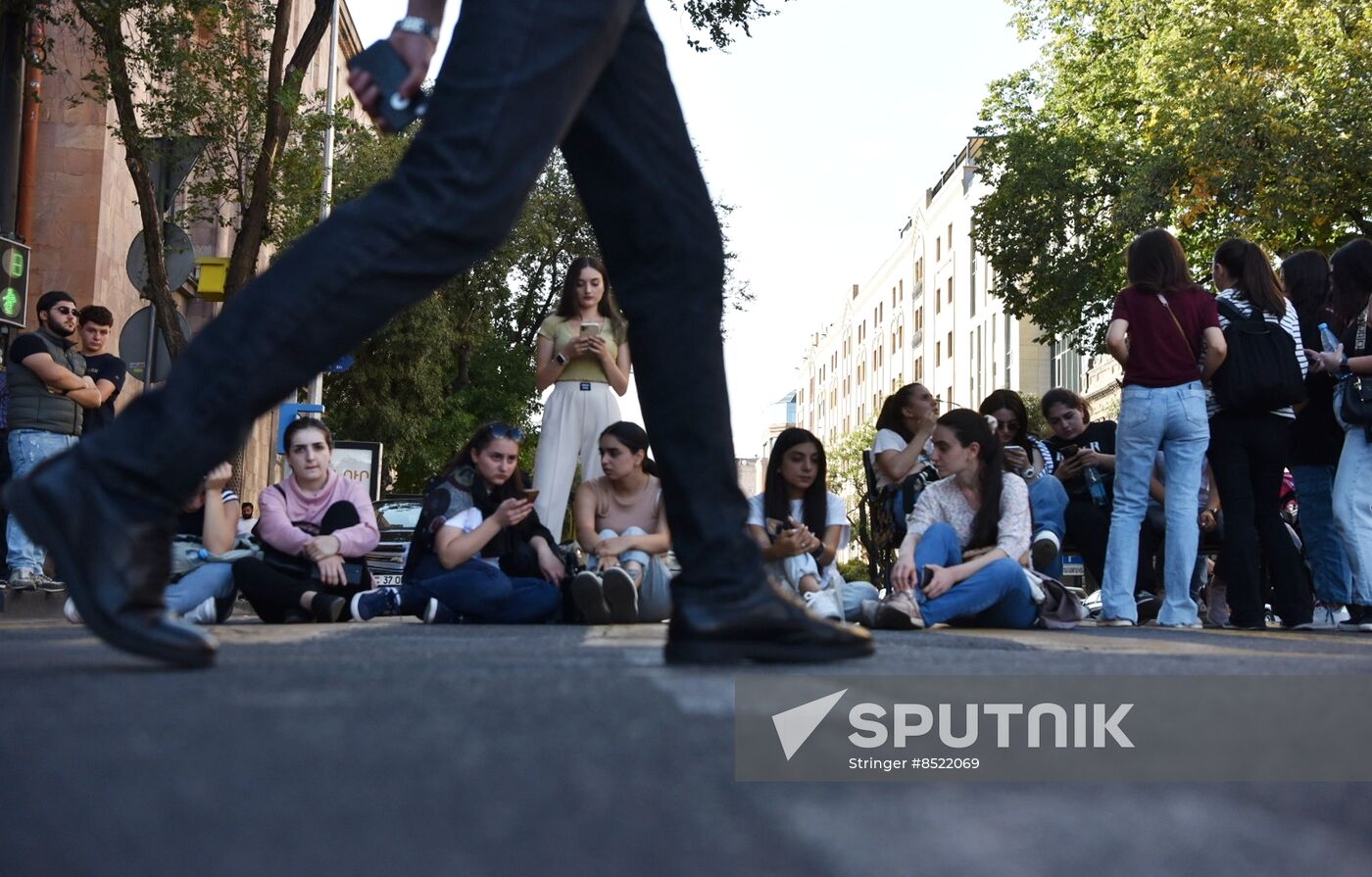 Armenia Azerbaijan Tensions Protests