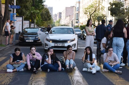 Armenia Azerbaijan Tensions Protests