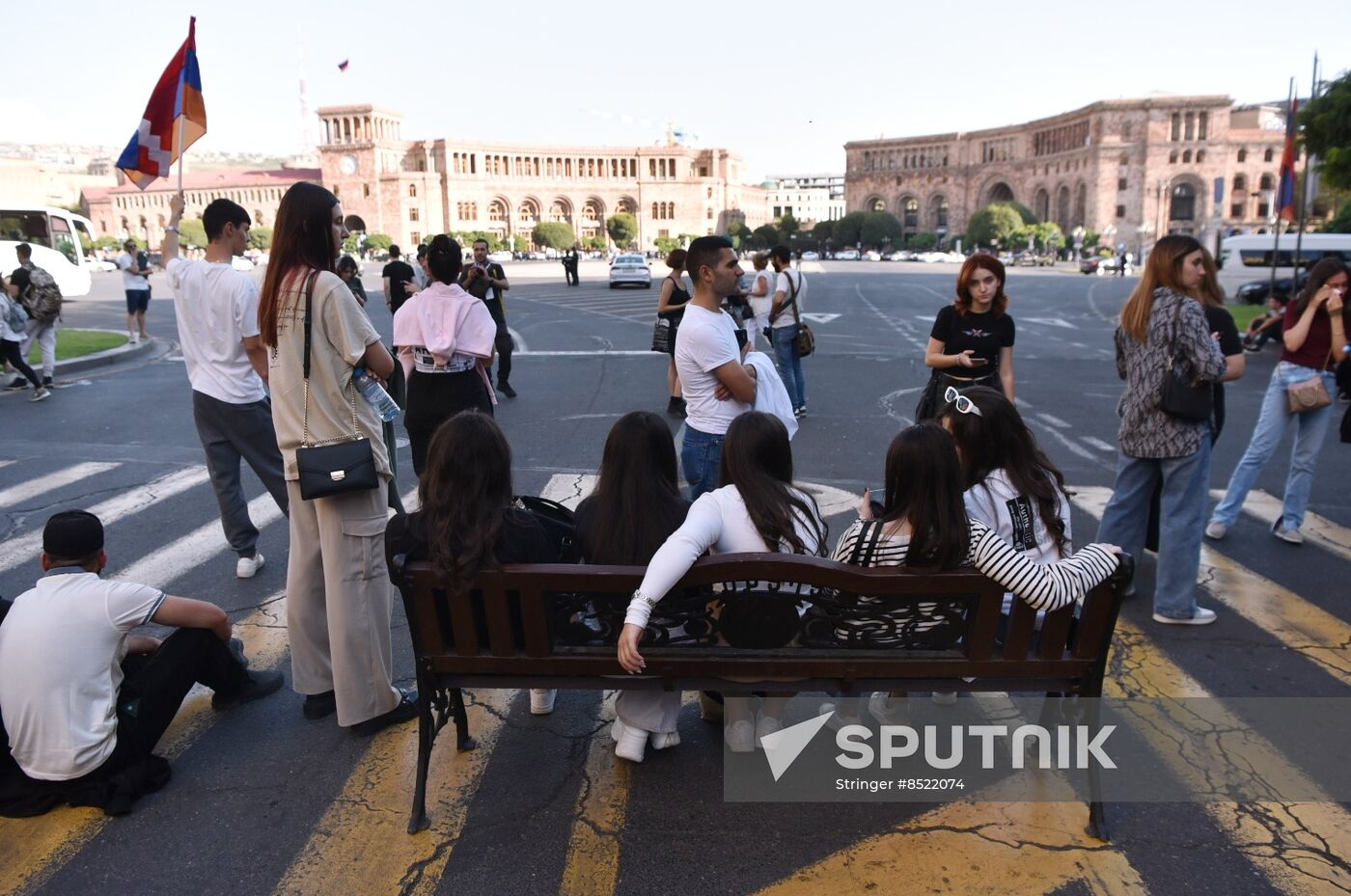 Armenia Azerbaijan Tensions Protests