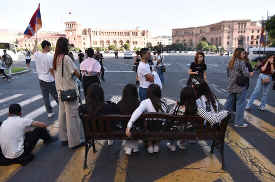 Armenia Azerbaijan Tensions Protests