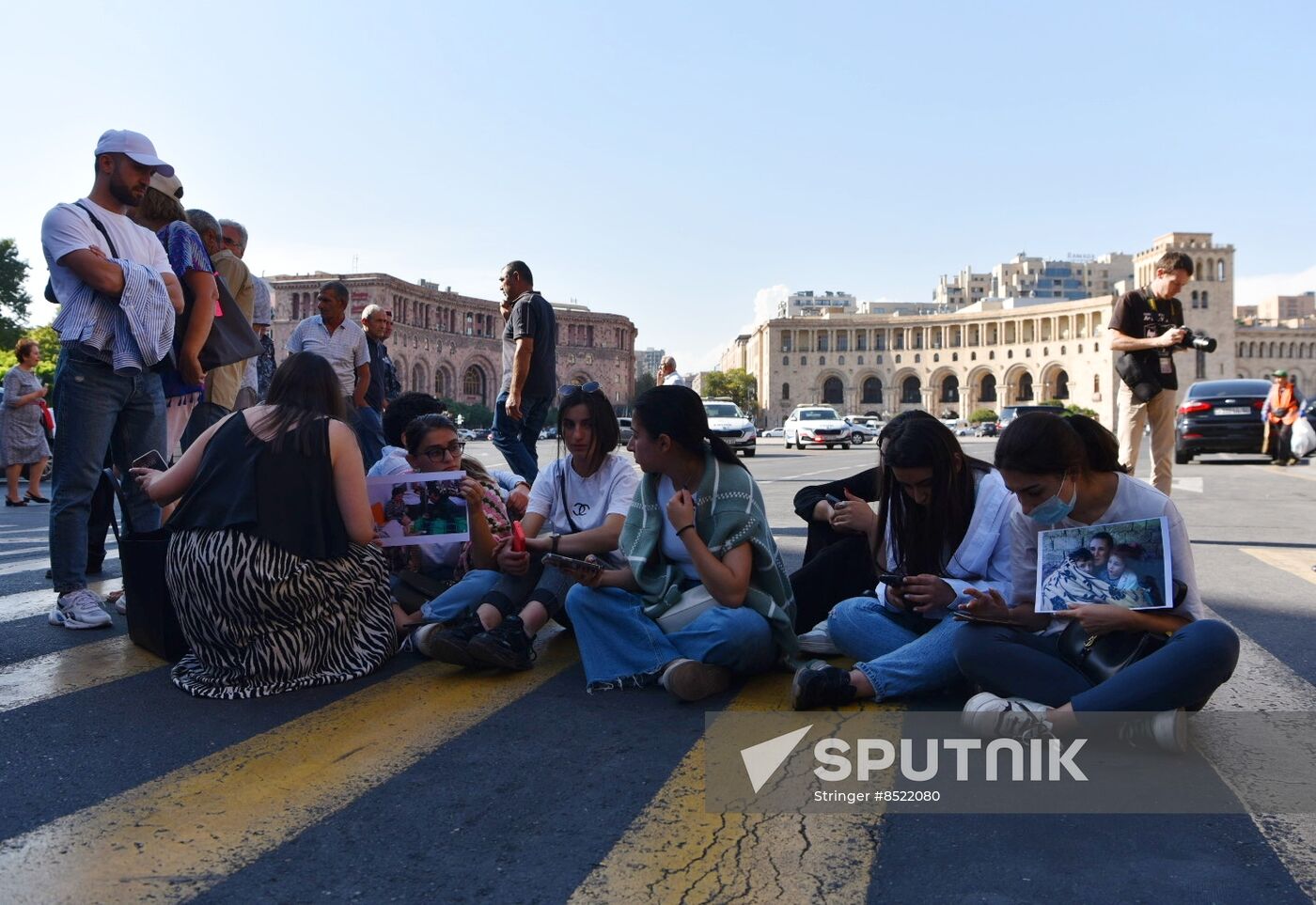 Armenia Azerbaijan Tensions Protests