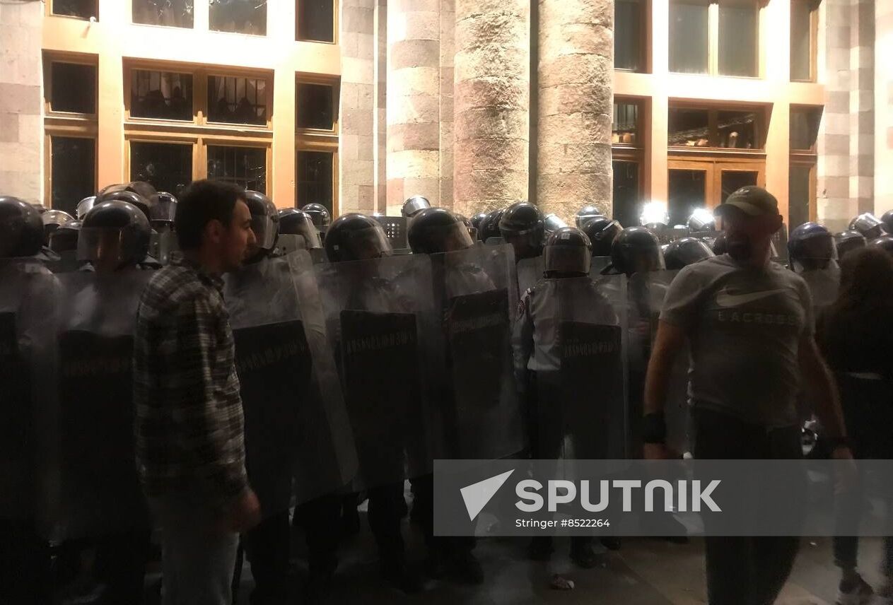 Armenia Azerbaijan Tensions Protests