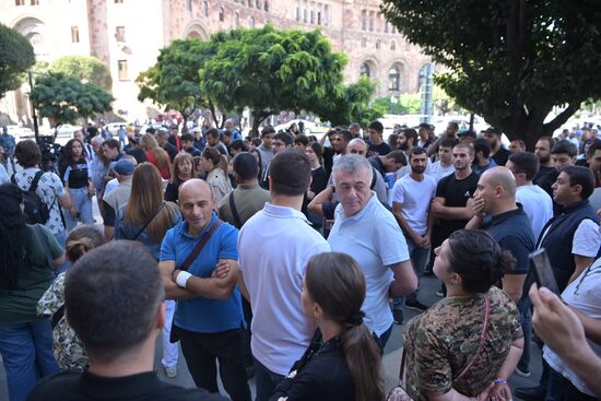 Armenia Azerbaijan Tensions Protests
