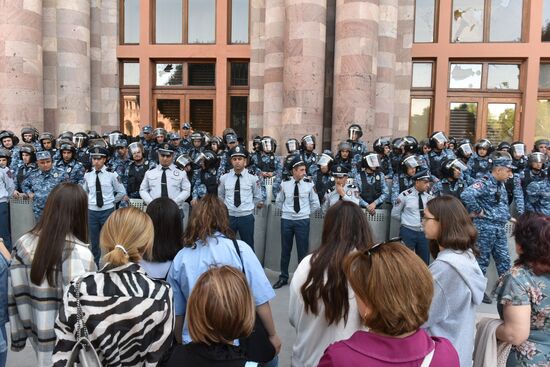 Armenia Azerbaijan Tensions Protests