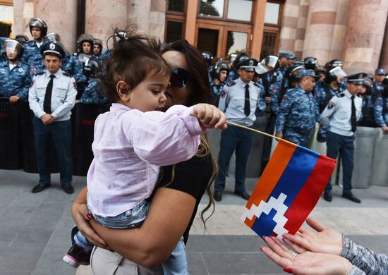 Armenia Azerbaijan Tensions Protests