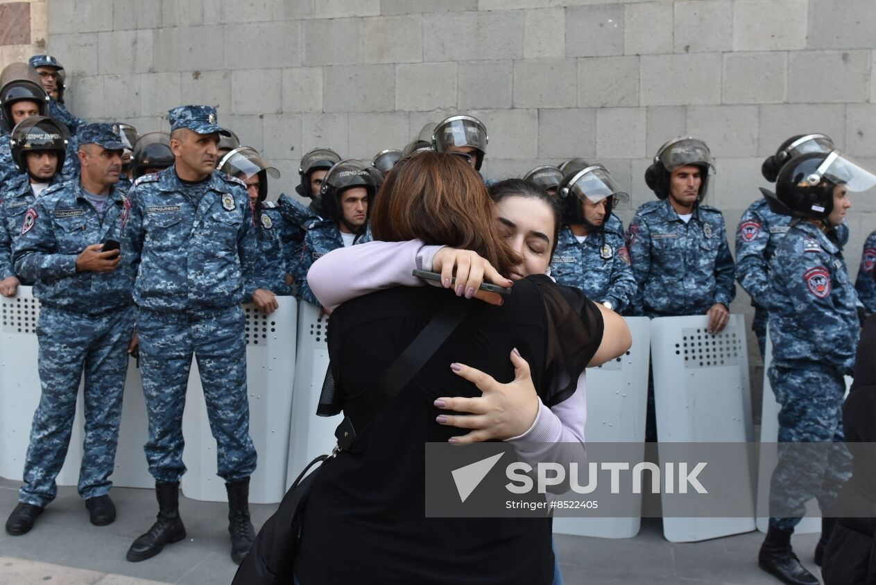Armenia Azerbaijan Tensions Protests