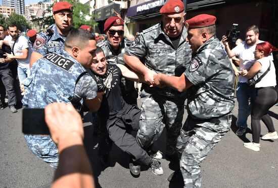 Armenia Azerbaijan Tensions Protests