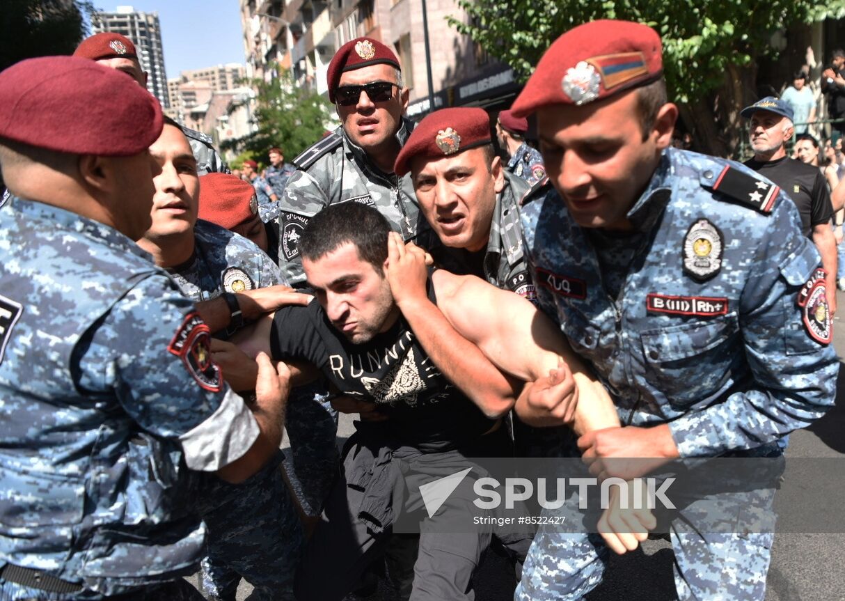 Armenia Azerbaijan Tensions Protests