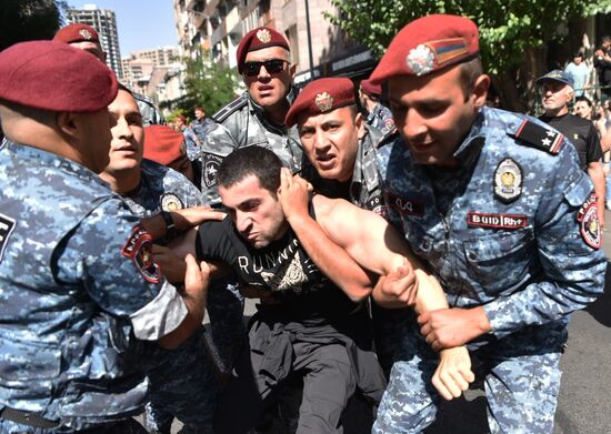 Armenia Azerbaijan Tensions Protests