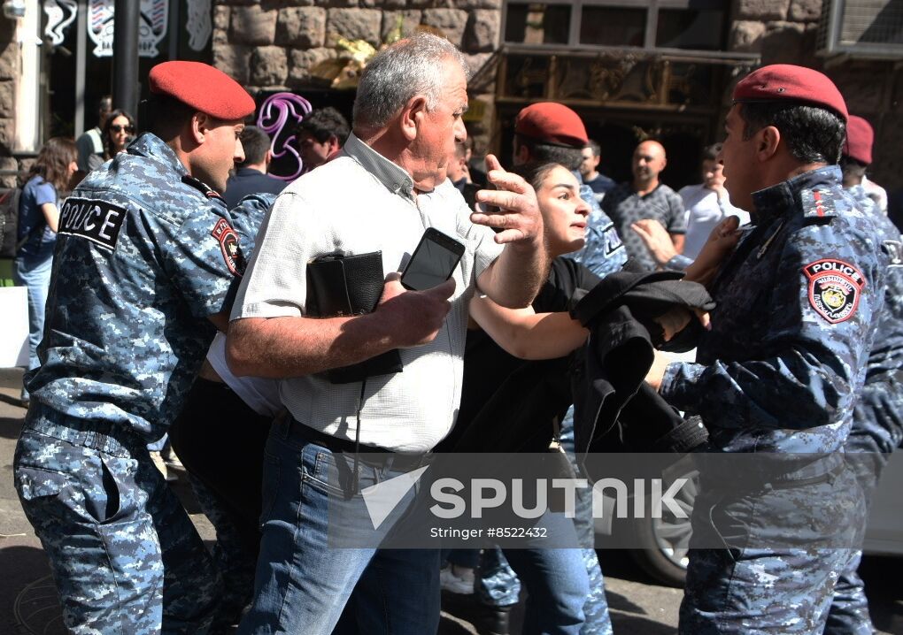 Armenia Azerbaijan Tensions Protests