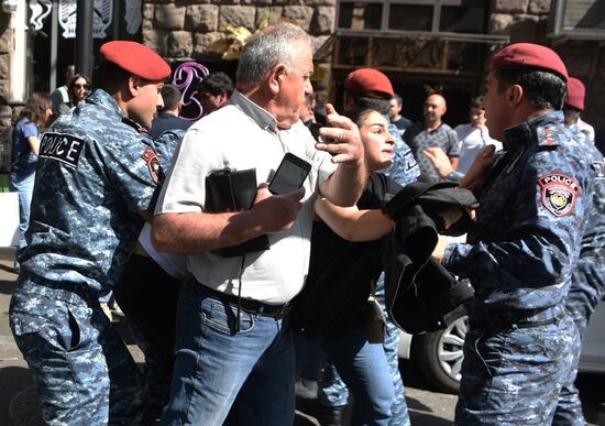 Armenia Azerbaijan Tensions Protests