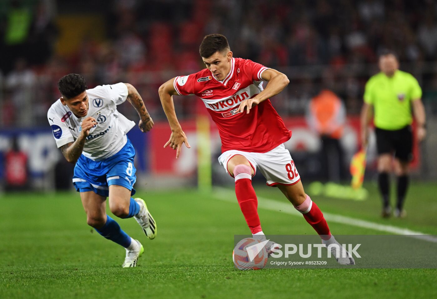 Russia Soccer Premier-League Spartak - Dynamo