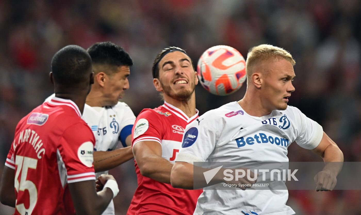 Russia Soccer Premier-League Spartak - Dynamo